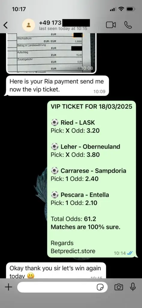 Genuine Fixed Matches